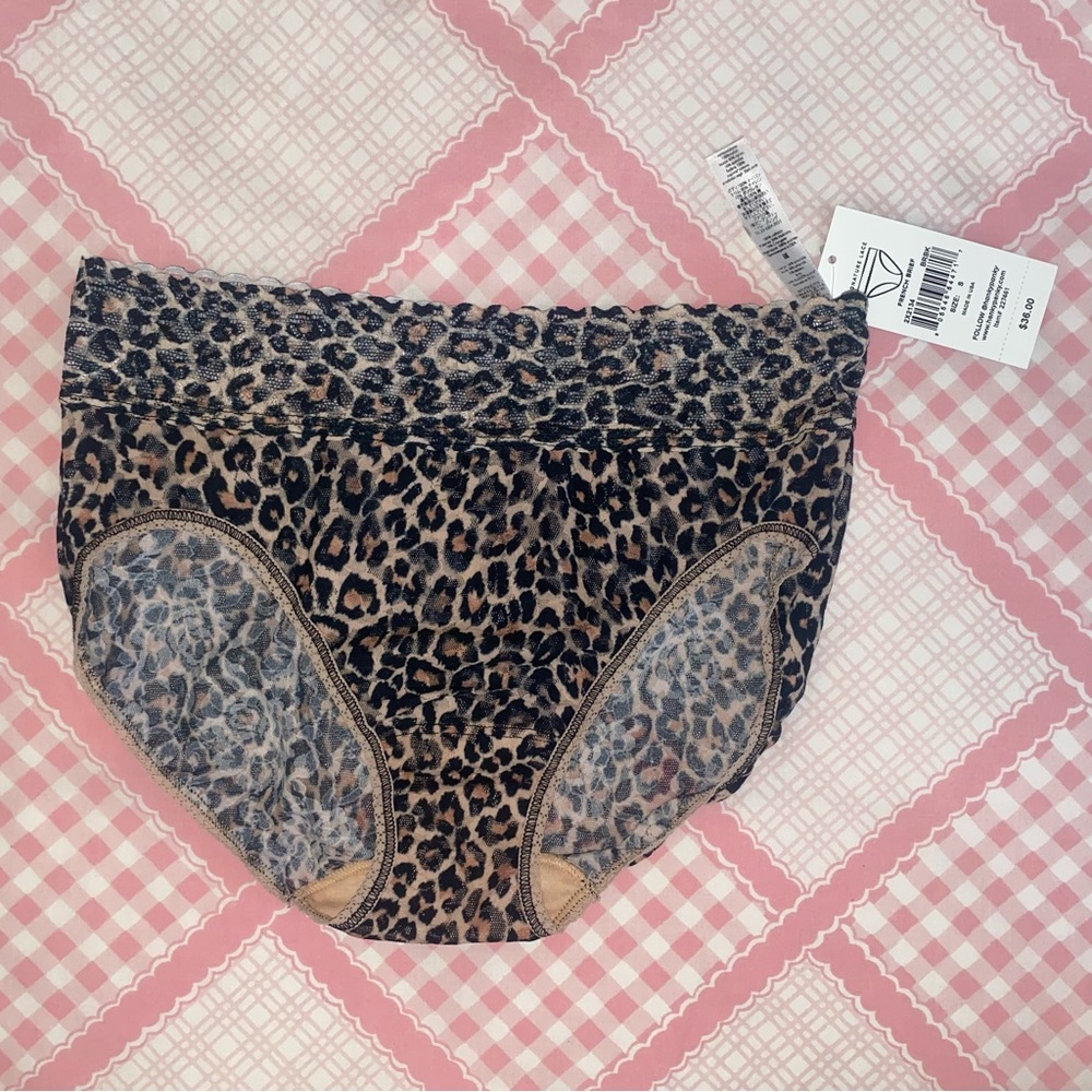 Hanky Panky Printed Signature Lace French Brief Classic Leopard